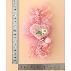 Babyhug Headband With Floral Applique - Green