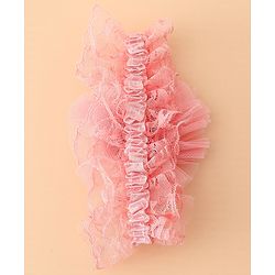 Babyhug Headband With Floral Applique - Green