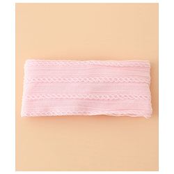 Babyhug Floral Embellished Stretchable Headband - Pink