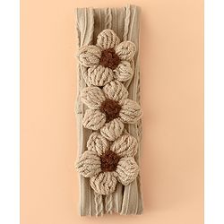 Babyhug Floral Embellished Stretchable Headband - Pink