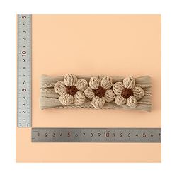 Babyhug Floral Embellished Stretchable Headband - Pink