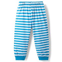 Babyhug Disney Single Jersey Knit Full Sleeves Co-Ords T-Shirt & Pyjama Night Suit with Lion King Print - Aqua Blue