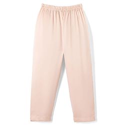 Babyhug Woven Solid Kurta Pyjama Set With Floral Sequin Embroidered Jacket - Peach