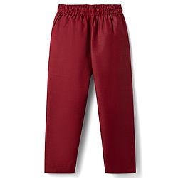 Babyhug 100% Cotton Woven Full Sleeves Solid Colour Kurta Pajama Set with Brocade Nehru Jacket - Red