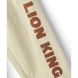 Babyhug Disney Single Jersey Knit Full Sleeves Lion King Printed T-Shirt & Pajama Night Suit - Yellow