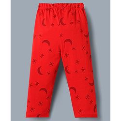 Babyhug Disney Single Jersey Knit Full Sleeves T-Shirt & Pyjama Night Suit with Winnie the Pooh & Friends Graphic - White