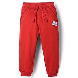 Babyhug Disney Terry Knit Full Sleeves Sweatshirt & Trackpants with Winnie The Pooh Graphic - Lavender & Red