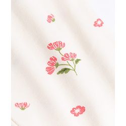 Babyhug Cotton Lycra Knit Full Length Leggings With Polka Dot & Floral Print Pack of 3 - Red, White & Green