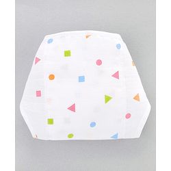 Babyhug 100% Cotton Sterilized Newborn Starter Gift set Pack of 9 - White
