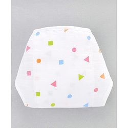 Babyhug 100% Cotton Sterilized Newborn Starter Gift set Pack of 9 - White