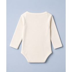 Babyhug 100% Cotton Interlock Knit Solid Onesies with Full Sleeves Pack of 3 - Peach, Pink & White