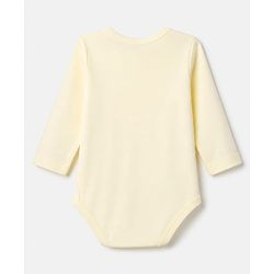 Babyhug 100% Cotton Interlock Knit Solid Onesies with Full Sleeves Pack of 5 - Pink, Lavender, Lemon, Baby Pink & Rose Gold