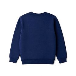 Babyhug Heavy Gauge 100% Cotton Terry Knit Full Sleeves Sweatshirt with Bow & Strawberry Print Pack of 2 - Dark Pink & Navy