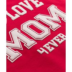 Babyhug 100% Cotton Terry Knit Full Sleeves Sweatshirts with Text Print Pack of 2 - Navy & Red
