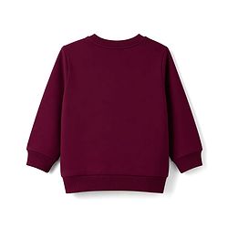 Babyhug 100% Cotton Terry Knit Full Sleeves Sweatshirt with Super Player Print - Wine