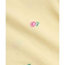 Babyhug Cotton Elastane Knit Slim Fit Full Length Leggings With Floral Print Pack of 5 - Pink White Yellow Green