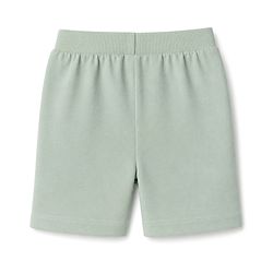 Babyhug 100% Cotton Single Jersey Cotton Knit Mid Thigh Shorts With Vehicle Print Pack of 3 - Blue, Green & Red