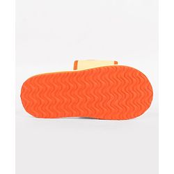Cute Walk by Babyhug Slip On Slider With Rainbow Print in Blue