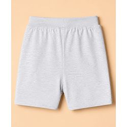 Babyhug 100% Cotton Jersey Knit Shorts with Bear Print in Blue Green & White Pack of 3