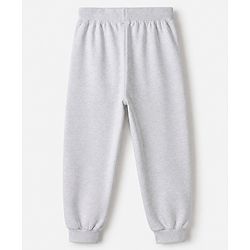Babyhug Cotton Knit Full Length Jogger Fit Lounge Pant With Animal Print Pack of 3 in Navy Blue Grey Yellow