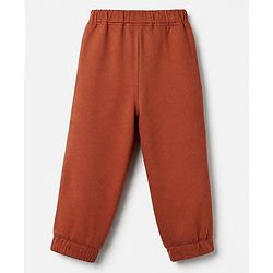 Babyhug Cotton Jersey Knit Full Length Lounge Pants with Lion & Elephant Print in Brown Green & Beige Pack of 3