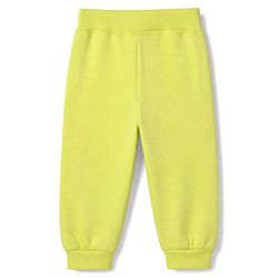 Babyhug Cotton Jersey Jogger Fit Lounge Pants with Floral, Cherry & Strawberry Print with Bow Pack of 3 - Pink, Violet & Light Green