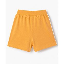Babyhug Cotton Jersey Knit Shorts With Animal Print Pack of 3 - Yellow Green & Navy Blue