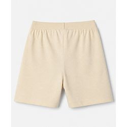 Babyhug 100% Cotton Single Jersey Knit Shorts with Tractor Print in Orange Blue & Cream Pack of 3