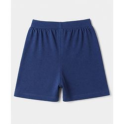 Babyhug 100% Cotton Single Jersey Knit Shorts with Tractor Print in Orange Blue & Cream Pack of 3