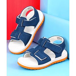 Cute Walk by Babyhug Velcro closure Sandals in Blue