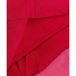 Babyhug Single Jersey Knit Half Sleeves Top & Pleated Skirt Set Floral Print - Off White & Red