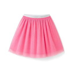 Babyhug Single Jersey Knit Half Sleeves Top & Skirt Set Floral Print - Pink & Blue