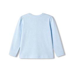 Babyhug Disney Single Jersey Knit Full Sleeves T-Shirt & Pyjama Night Suit with Minnie & Friends Graphics - Sky Blue