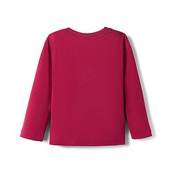 Babyhug 100% Cotton Knit Full Sleeves T-Shirts & Pajama Night Suit with Bunny Print - Maroon