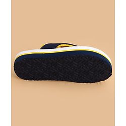 Cute Walk by Babyhug Marvel Slip On Flip Flops with Spider Man Print - Blue
