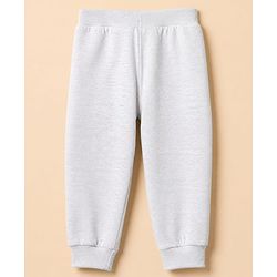Babyhug Cotton Knit Full Length Jogger Fit Lounge Pant with Tractor Print Pack of 3 in Blue Grey