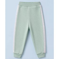 Babyhug Cotton Knit Jogger Fit Full Length Lounge Pant with NYC Print Pack of 3 in Grey