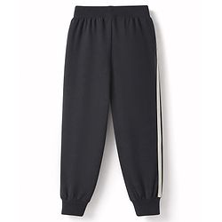 Babyhug 100% Cotton Jersey Knit Full Sleeves Lounge Pants Pack of 3 - Black, Olive & Teal Blue