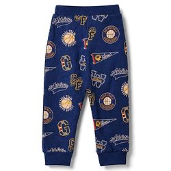 Babyhug 100% Cotton Single Jersey Knit Full Length Lounge Pant With Text & Cartoon Print Pack of 3 - Red