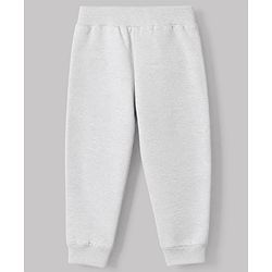 Babyhug Cotton Knit Full Length Jogger Fit With Lounge Pant and Nyc Print Pack of 3 - Black Navy Blue Grey