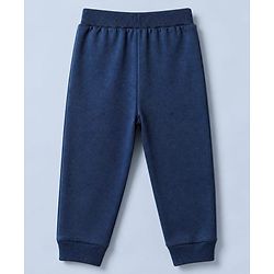 Babyhug Single Jersey Knit Full Length Jogger Lounge Pant and Landscape Print Pack of 3 In Blue Grey Maroon