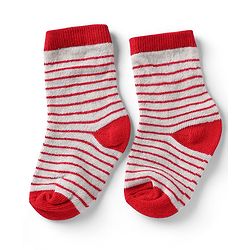 Cute Walk by Babyhug Knit Anti-Bacterial Ankle Length Striped Socks With Teddy Bear & Penguin Design Pack of 5 - Yellow, Red & Black