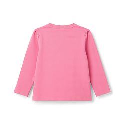 Babyhug 100% Cotton Knit Full Sleeves T-Shirts & Pajama Night Suit with Floral Print - Pink
