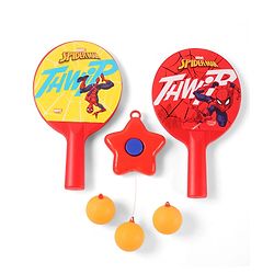 Babyhug Marvel Spider Man Hanging Table Tennis Trainer| Fun Table Tennis Play| Hanging Door Trainer| Hand-Eye Coordination| Motor Skills| Active Play| 4 Years+| BIS Certified
