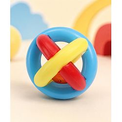 Babyhug Rumble Tumble Rattle Ball| Fun Rattle Toy| Colourful Design| Rattling Sounds| Sensory Play| Grasping & Shaking| Early Learning Toy| Visual Tracking & Auditory Skills