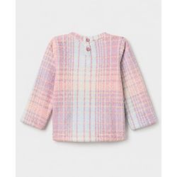 Babyhug Fur Woven Full Sleeves Printed Winter Wear Suit - Pink