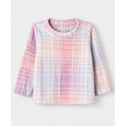 Babyhug Fur Woven Full Sleeves Printed Winter Wear Suit - Pink