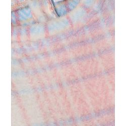 Babyhug Fur Woven Full Sleeves Printed Winter Wear Suit - Pink