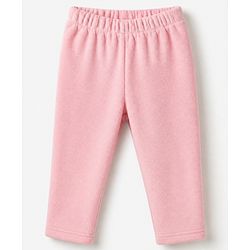 Babyhug Fur Woven Full Sleeves Hooded Winter Wear Suit With Rabbit Patch - Pink
