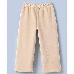 Babyhug Fleece Knit Full Length Pant in Light Pink